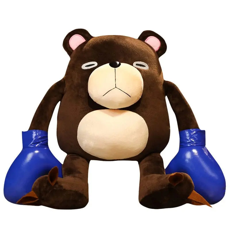 Cute Plush Anime Boxing Bear - Kawaii Side