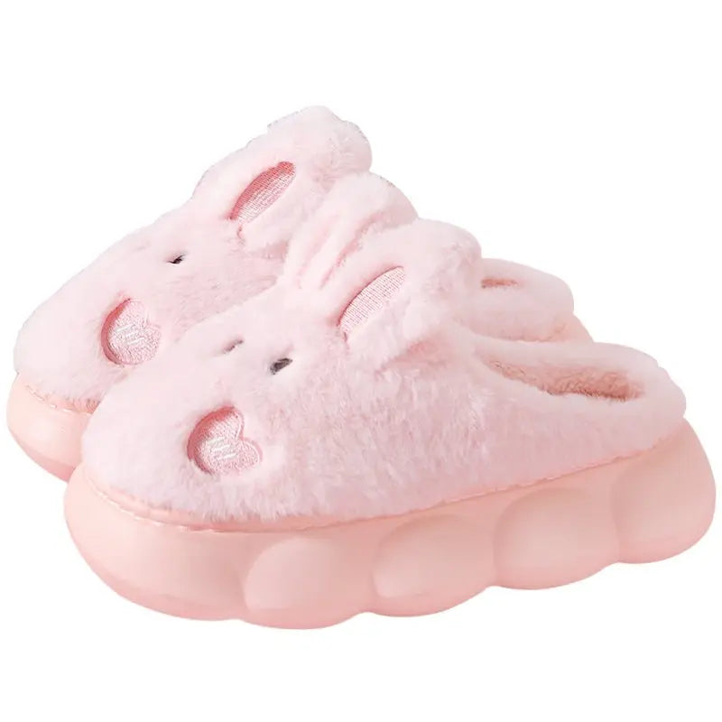 Cute Rabbit Plush Slipper - Kawaii Side