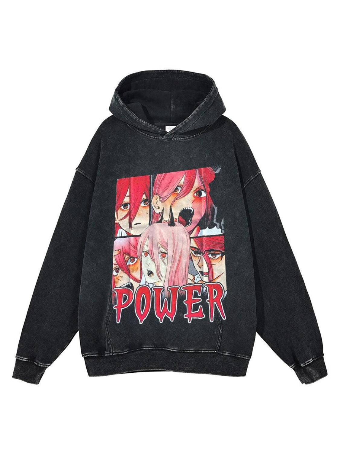 POWER VINTAGE HOODIE Kawaii Side