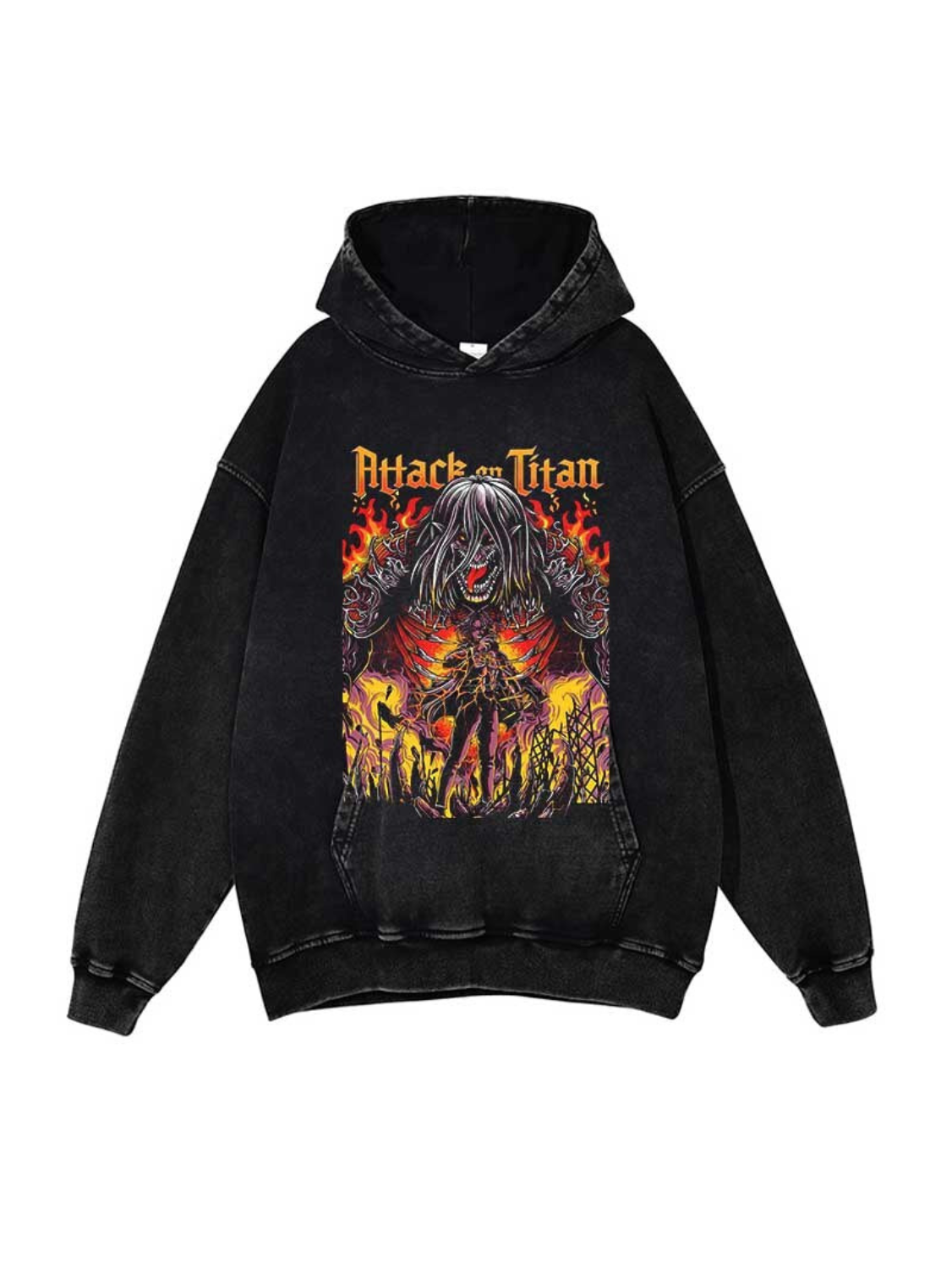 DECLARATION OF WAR VINTAGE HOODIE Kawaii Side