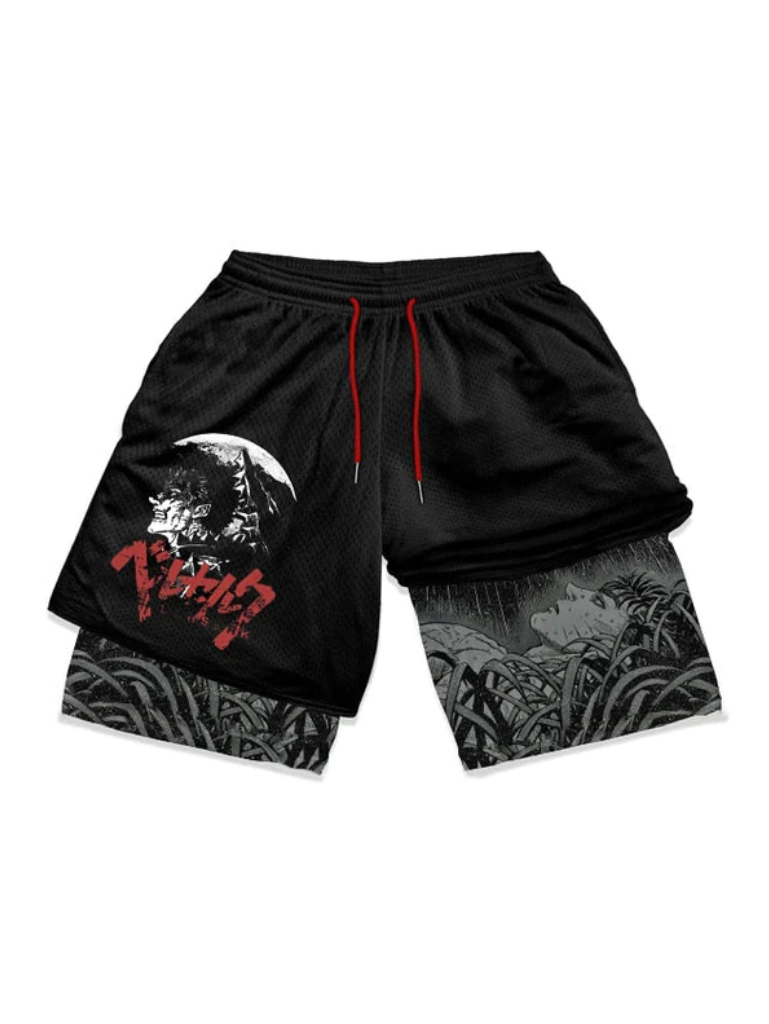 GUTS ENGULFED PERFORMANCE SHORTS Kawaii Side