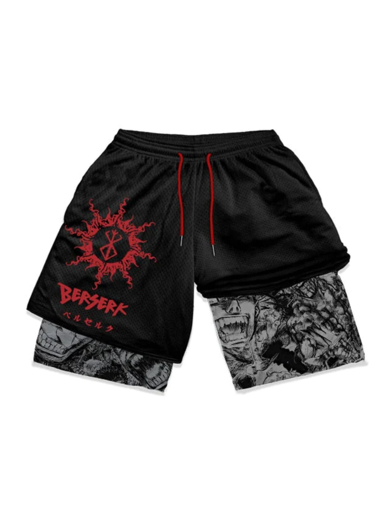 SCORCHING BRAND PERFORMANCE SHORTS Kawaii Side