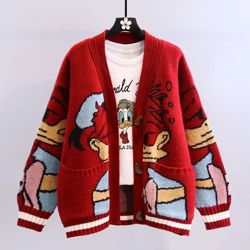 Duck Kawaii Cardigan - Kawaii Side