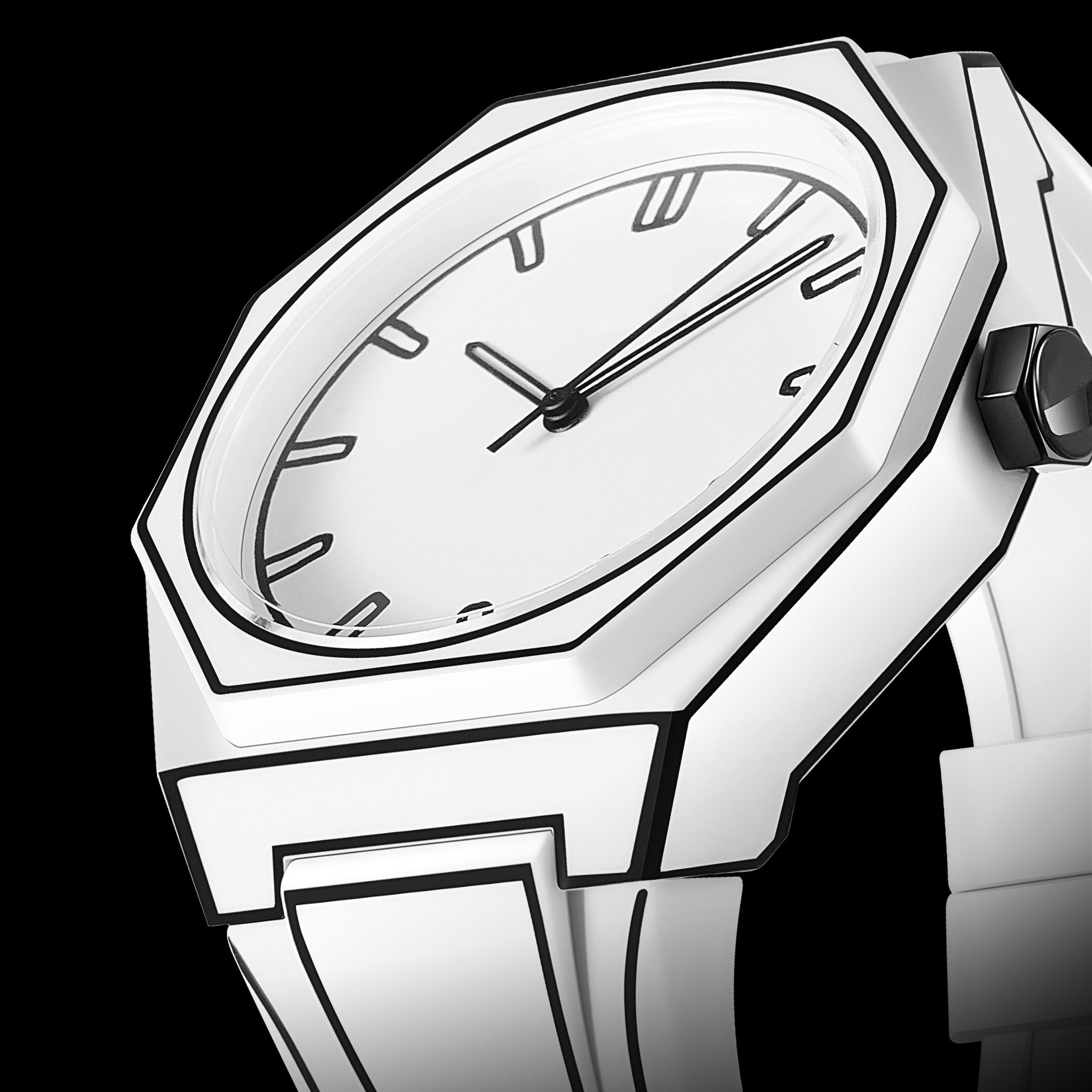 Cartoon Style 2D Watch