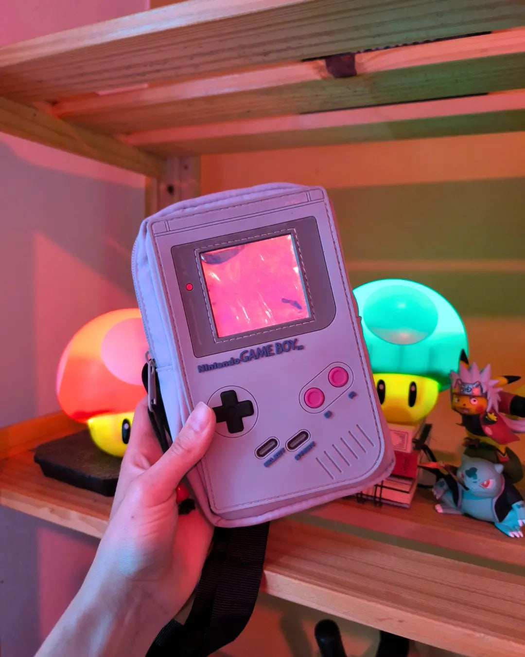 Gameboy Shoulder Bag Kawaii Side