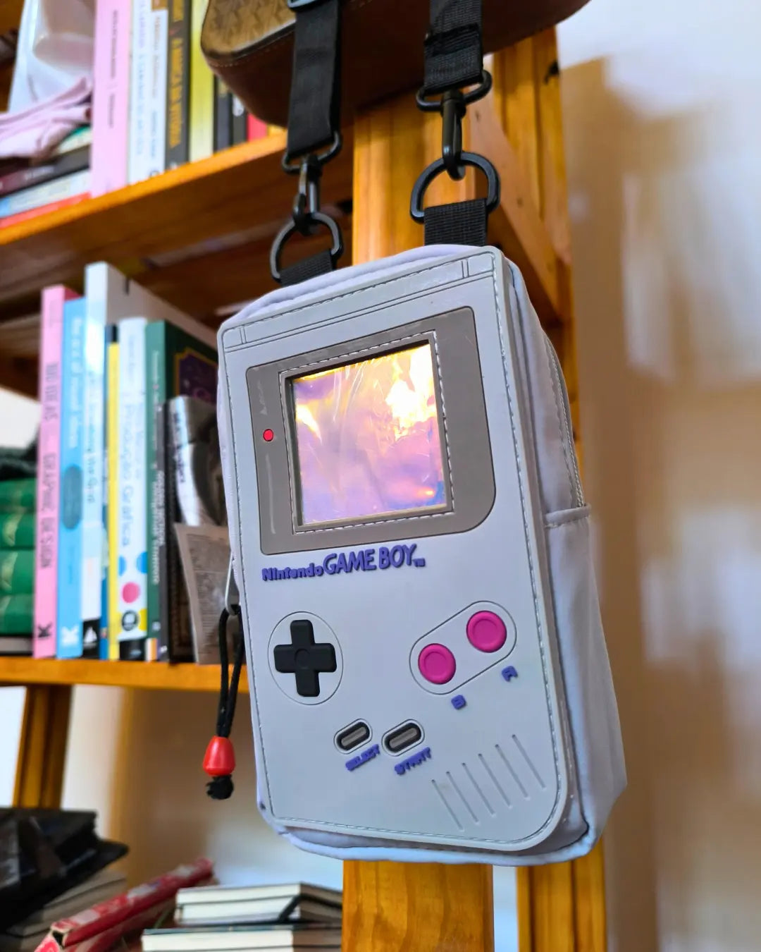 Gameboy Shoulder Bag Kawaii Side