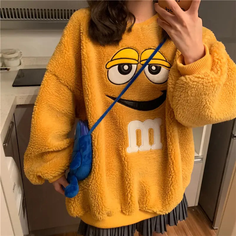 Soft and Kawaii M&M's Hoodie