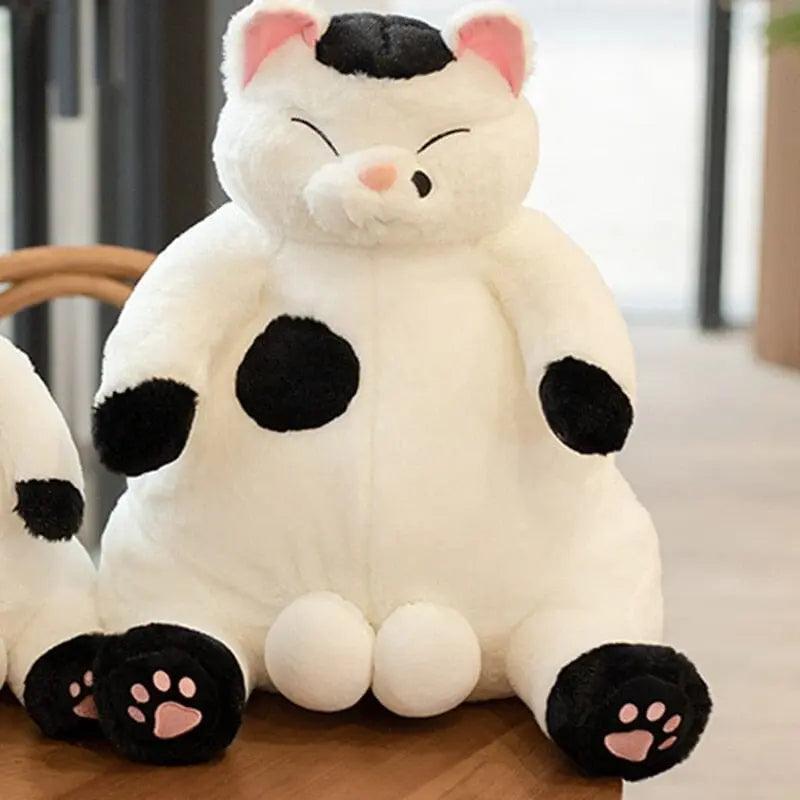 Japanese Big Balls Cat Plush - Kawaii Side