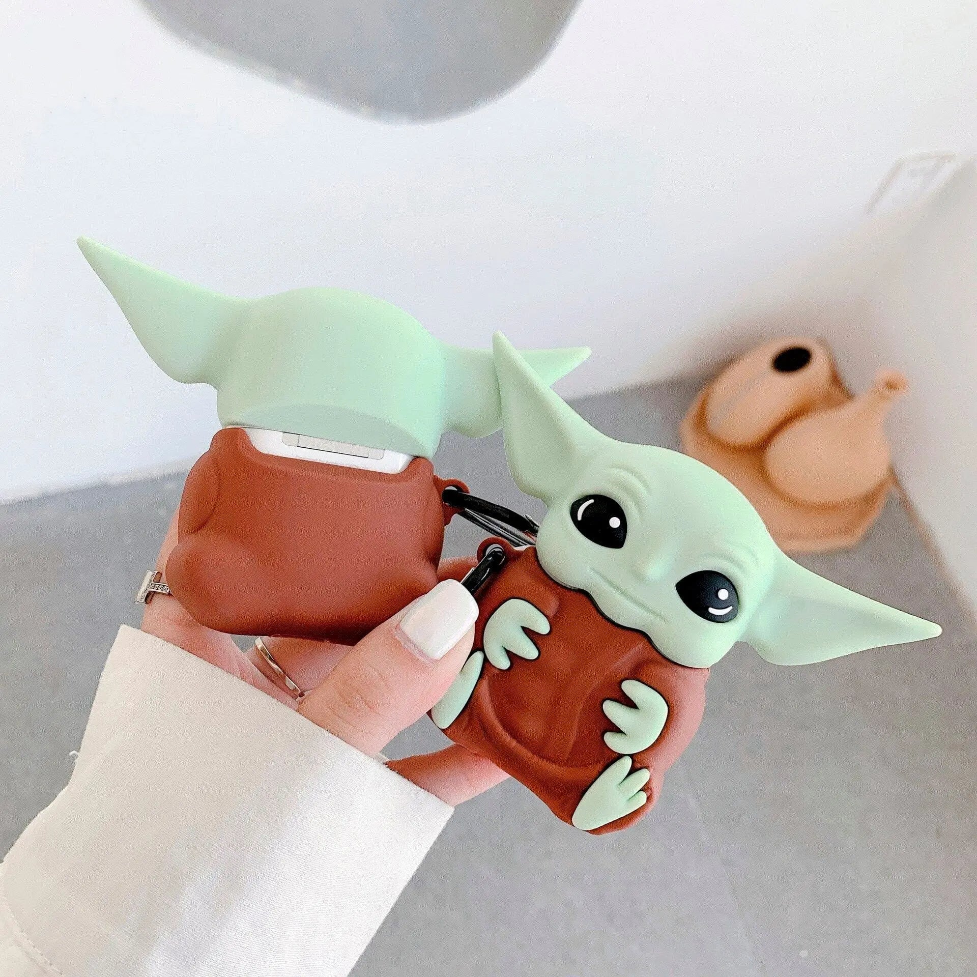 Case Protetora Airpods Kawaii Baby Yoda - Kawaii Side