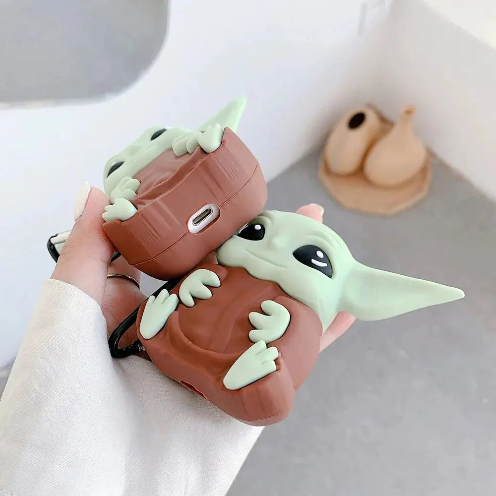 Case Protetora Airpods Kawaii Baby Yoda - Kawaii Side