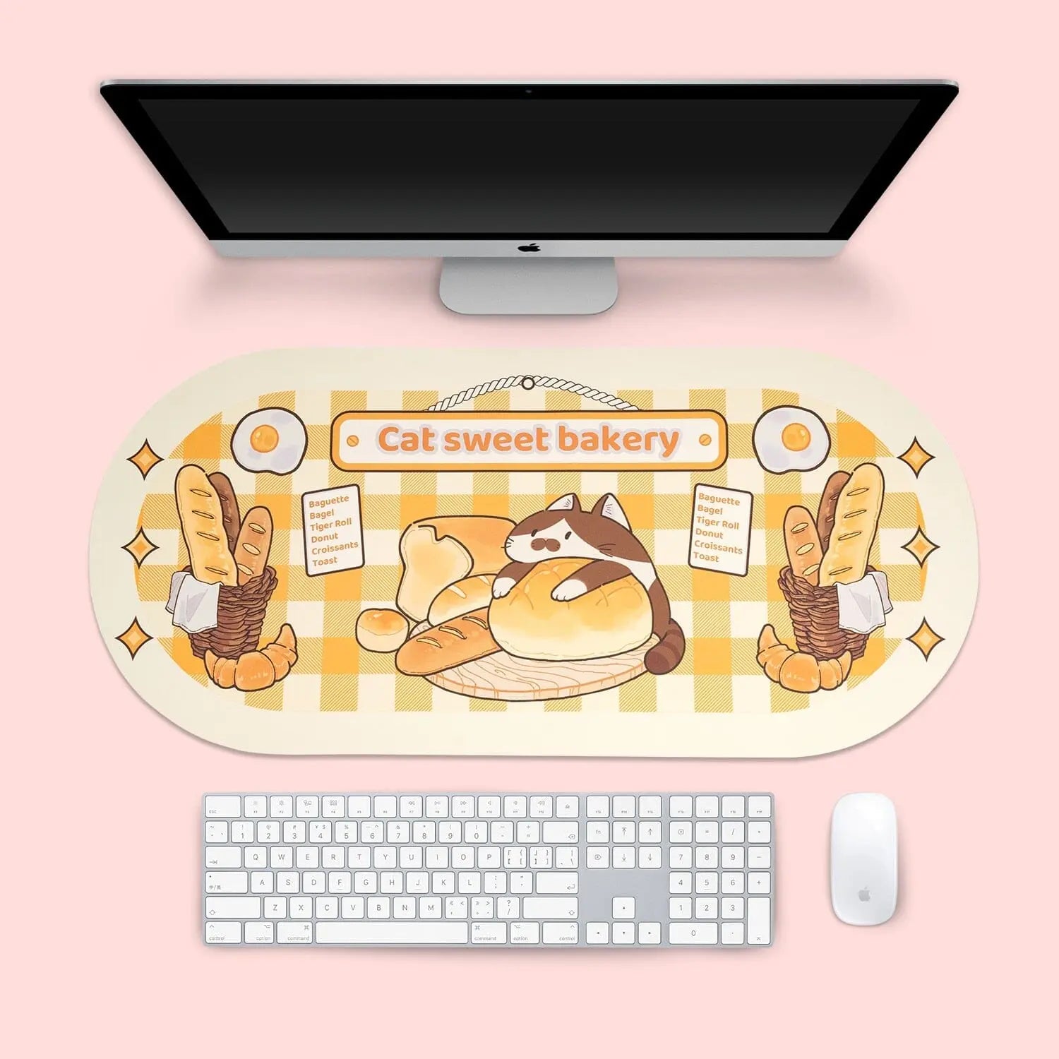 DeskPad Kawaii Gatinho Padeiro - Kawaii Side