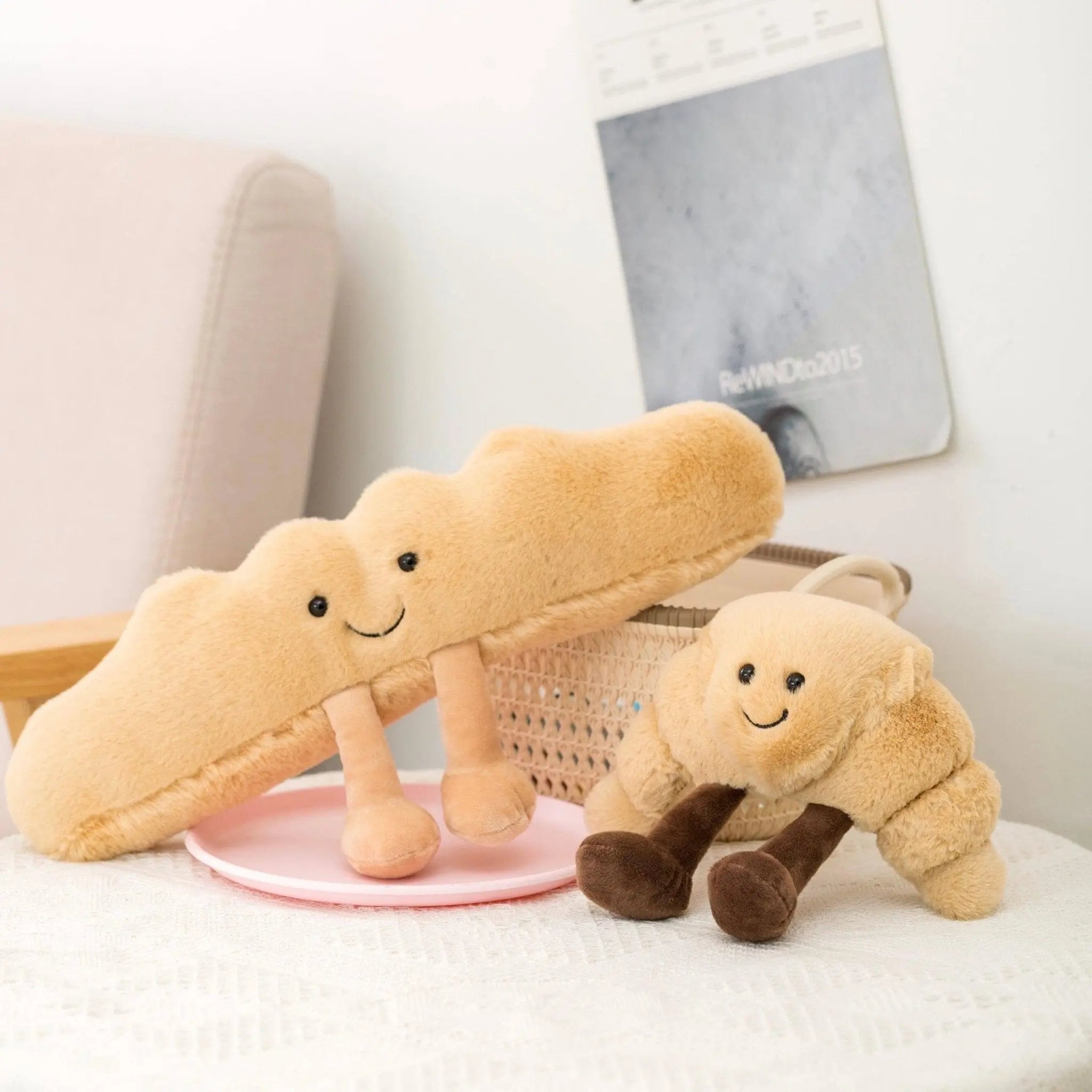 Kawaii Bakery Cute Bread Plushies - Kawaii Side