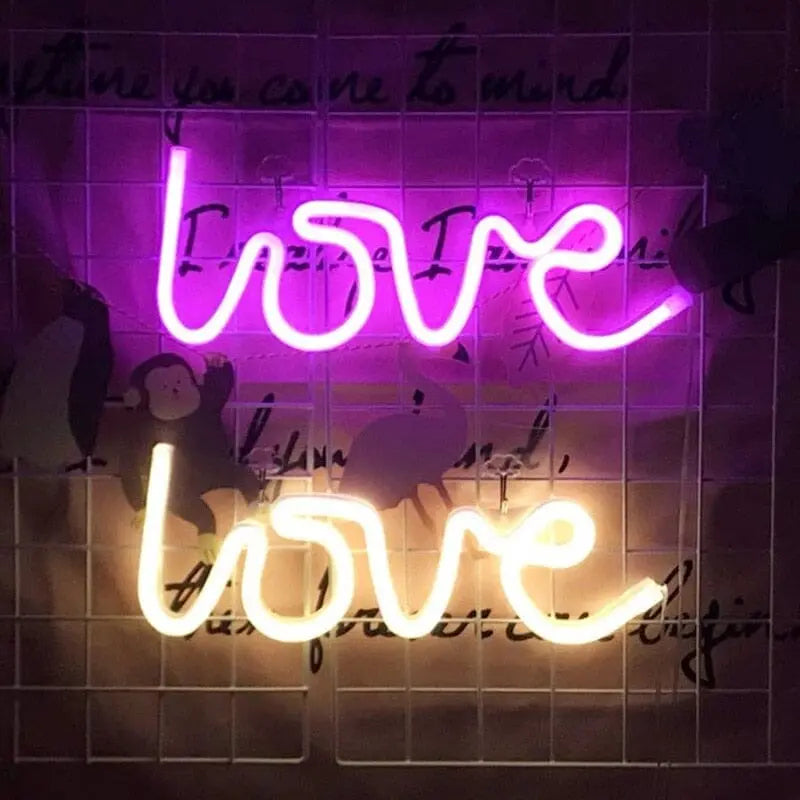 LED Neon Escritura "Love" - Kawaii Side