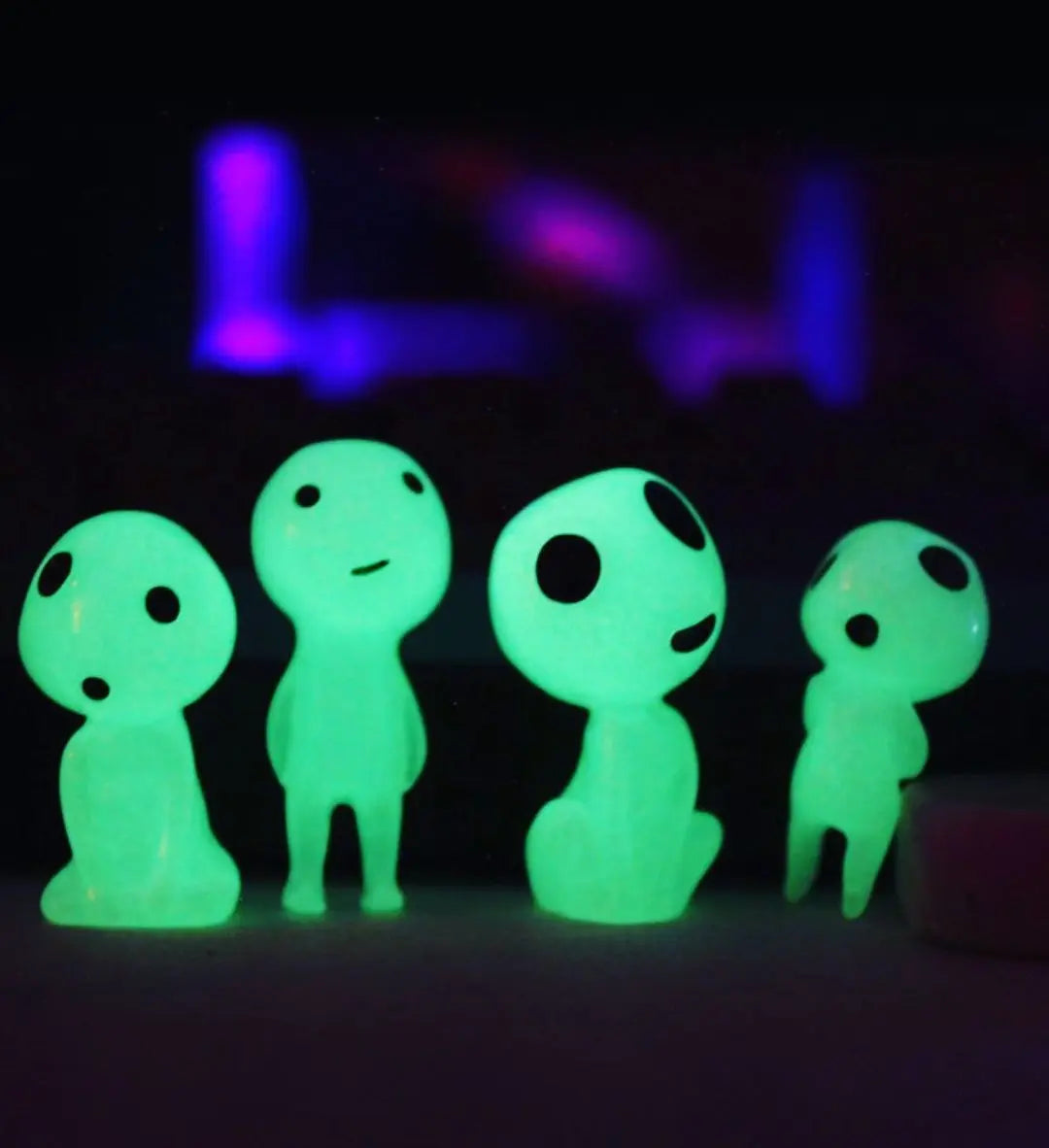 Luminous Kodama - Spirit of Tree Garden Guardians - Kawaii Side