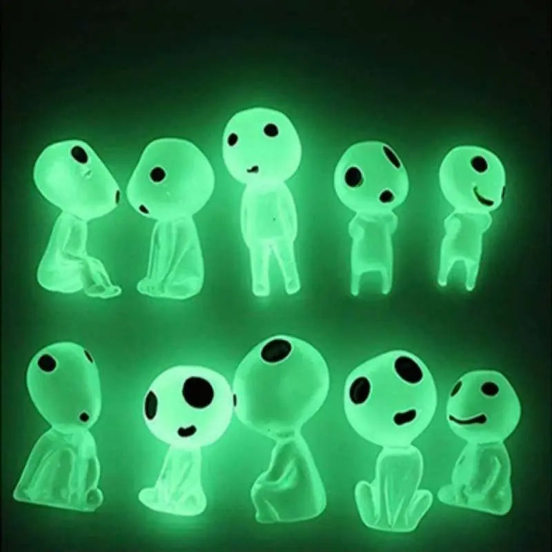 Luminous Kodama - Spirit of Tree Garden Guardians - Kawaii Side