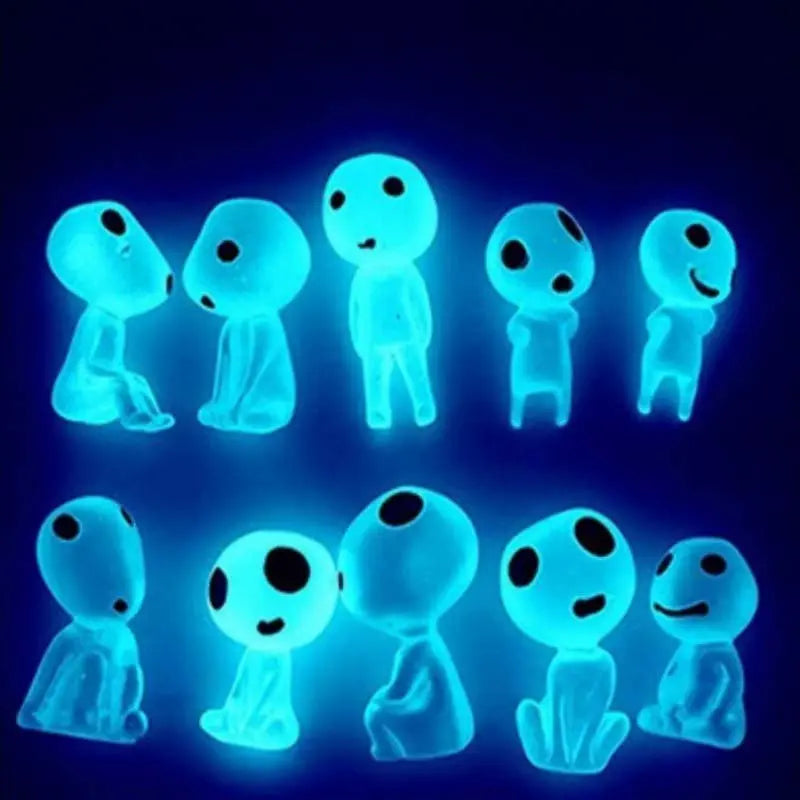 Luminous Kodama - Spirit of Tree Garden Guardians - Kawaii Side