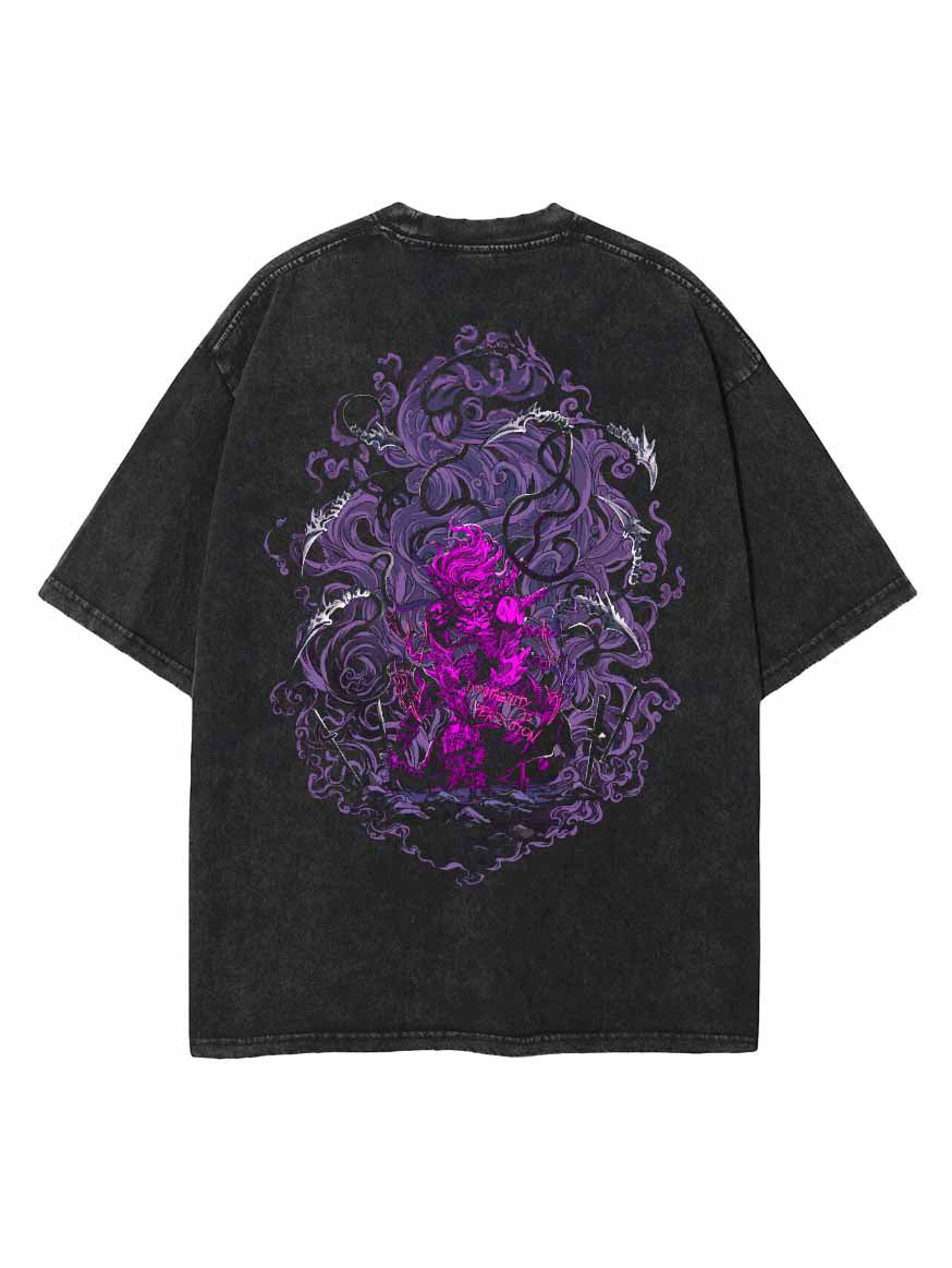 MUZAN DEMON KING VINTAGE OVERSIZE TEE Kawaii Side