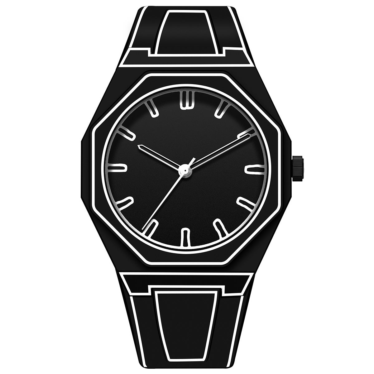 Cartoon Style 2D Watch