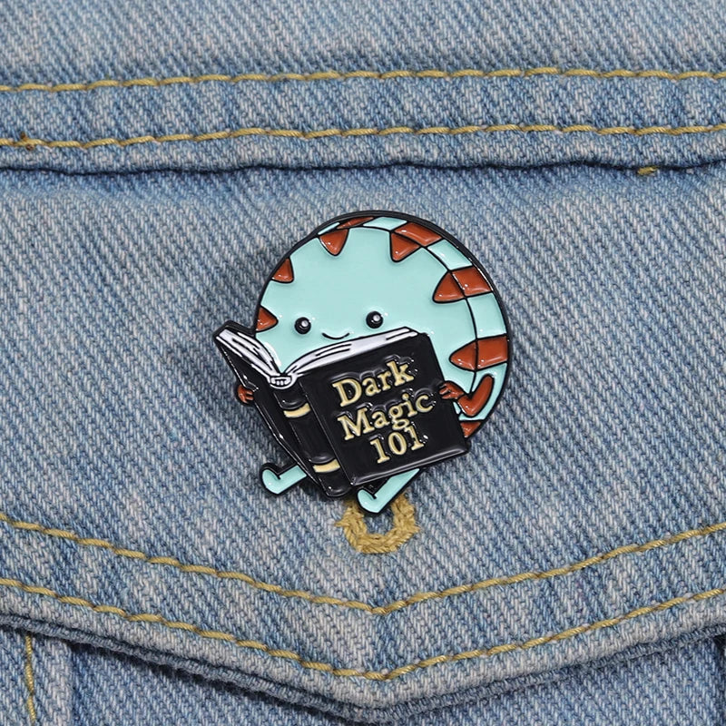 Peppermint Butler Dark Magic 101 Enamel Pin