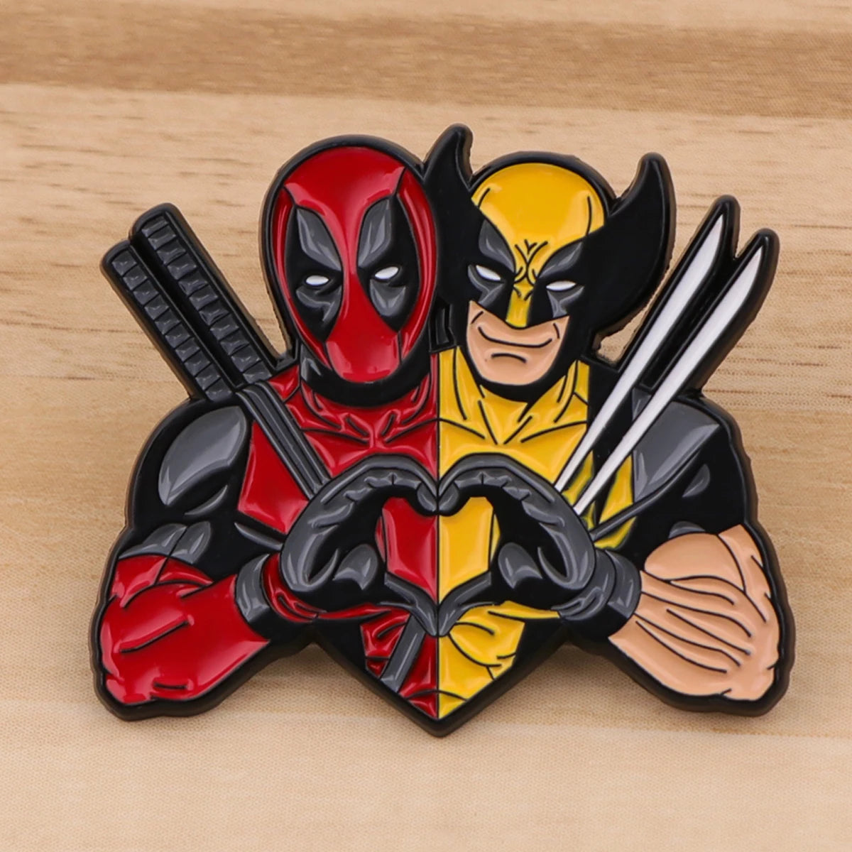 Heros Best Friends Enamel Pin