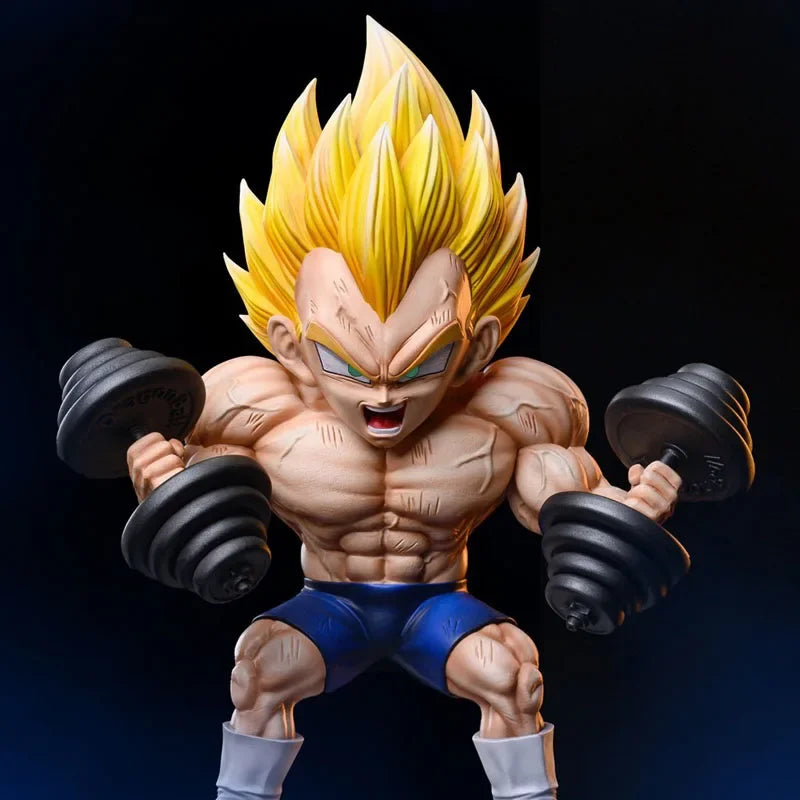 Vegeta Bodybuilder Action Figure Kawaii Side