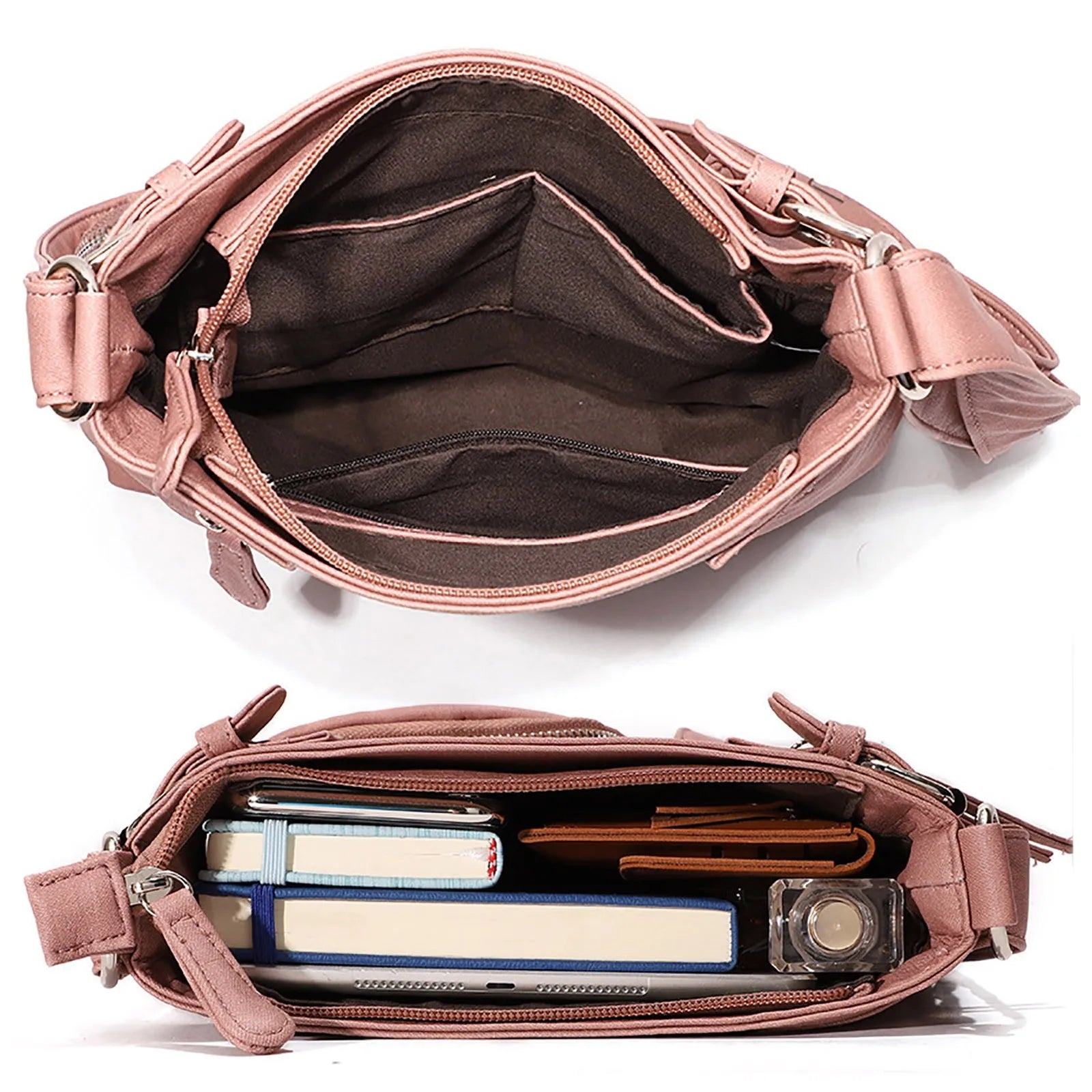 Multi-Pocket Crossbody Bag | 40% OFF