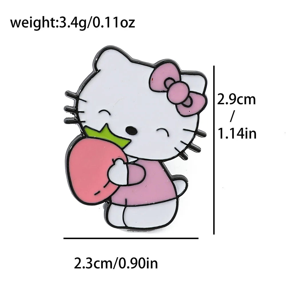 [Special Bundle] Kawaii Kitten Enamel Pin Kawaii Side