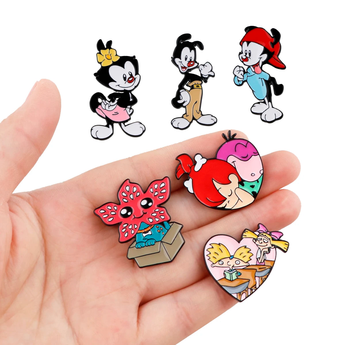 Funny Cartoons Enamel Pin