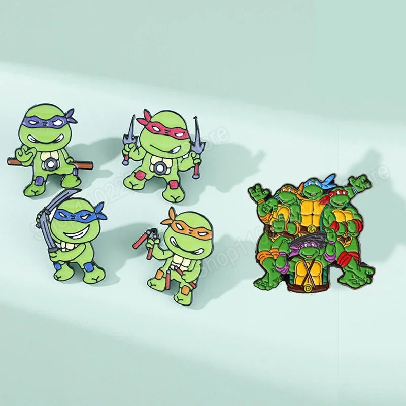 Teenage Mutant Ninja Turtle Enamel Pin