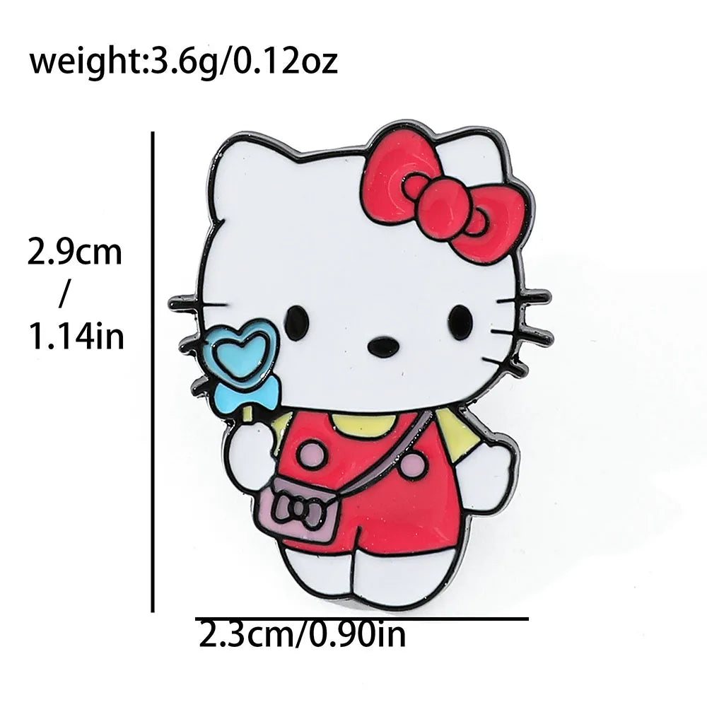 [Special Bundle] Kawaii Kitten Enamel Pin Kawaii Side