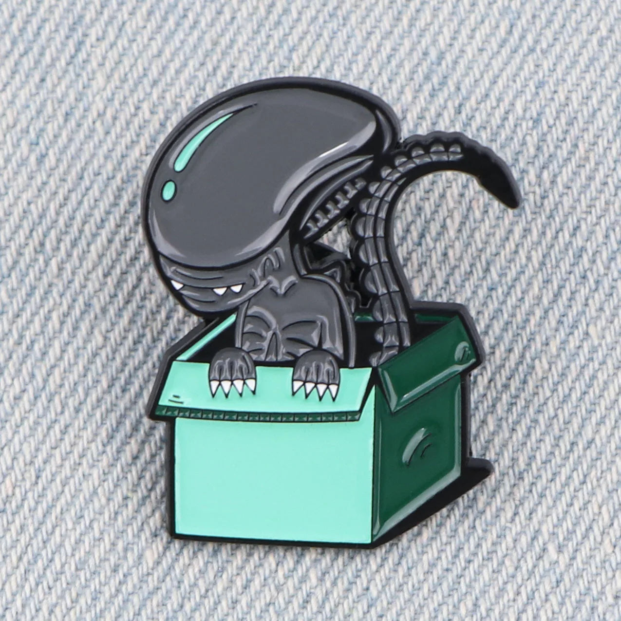 Alien Enamel Pin