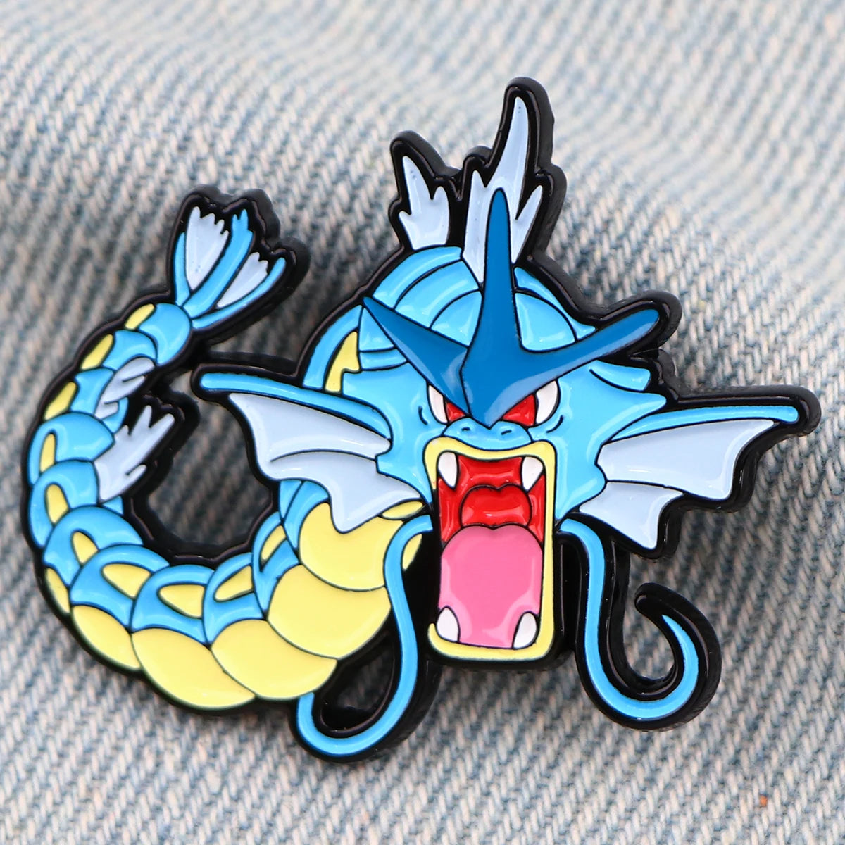 Muscle Monsters Enamel Pin Kawaii Side