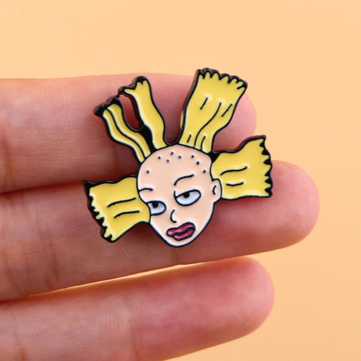 Cartoon Silly Babys Enamel Pin