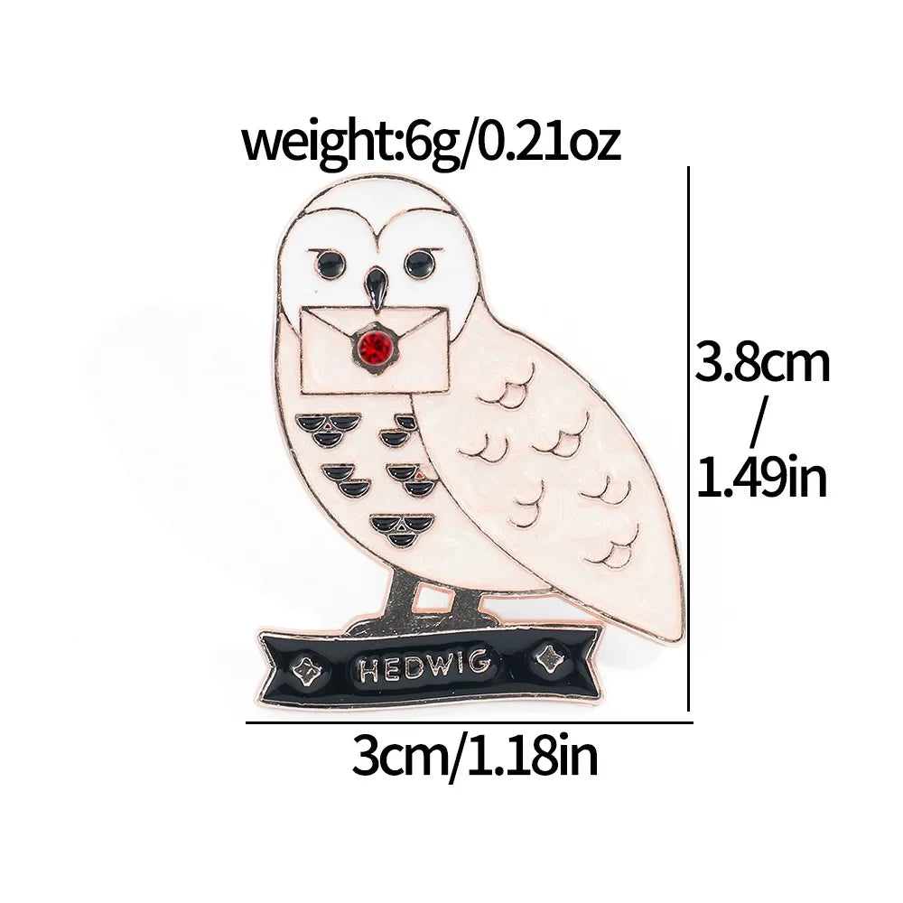 Magical Owl Enamel Pin