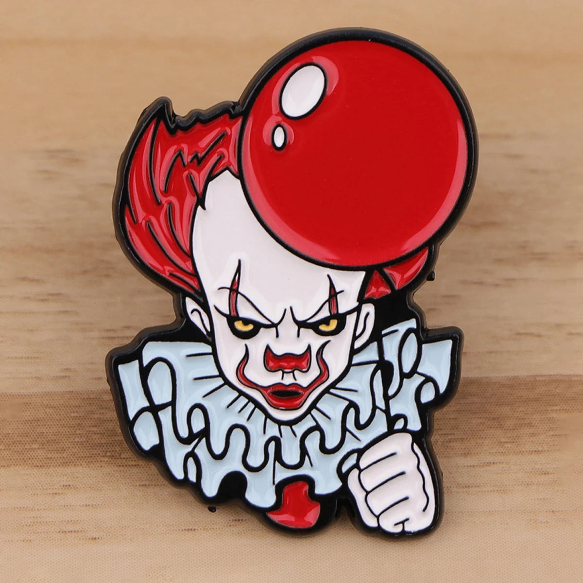 Halloween Scary Clown Enamel Pin