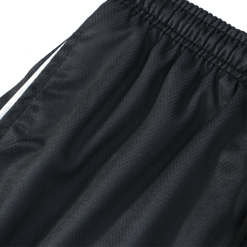 Skulls Black Performance Shorts Kawaii Side