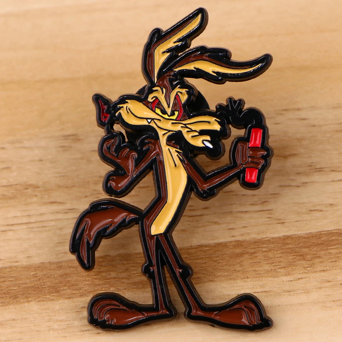 Cartoon Figures Enamel Pin