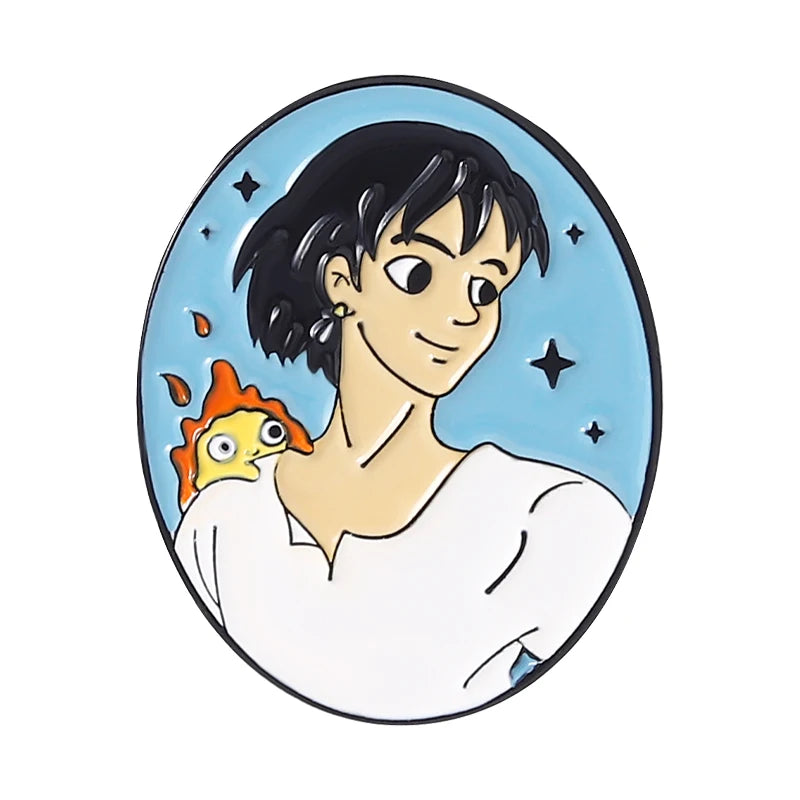 Classic Ghibli Studio Enamel Pin