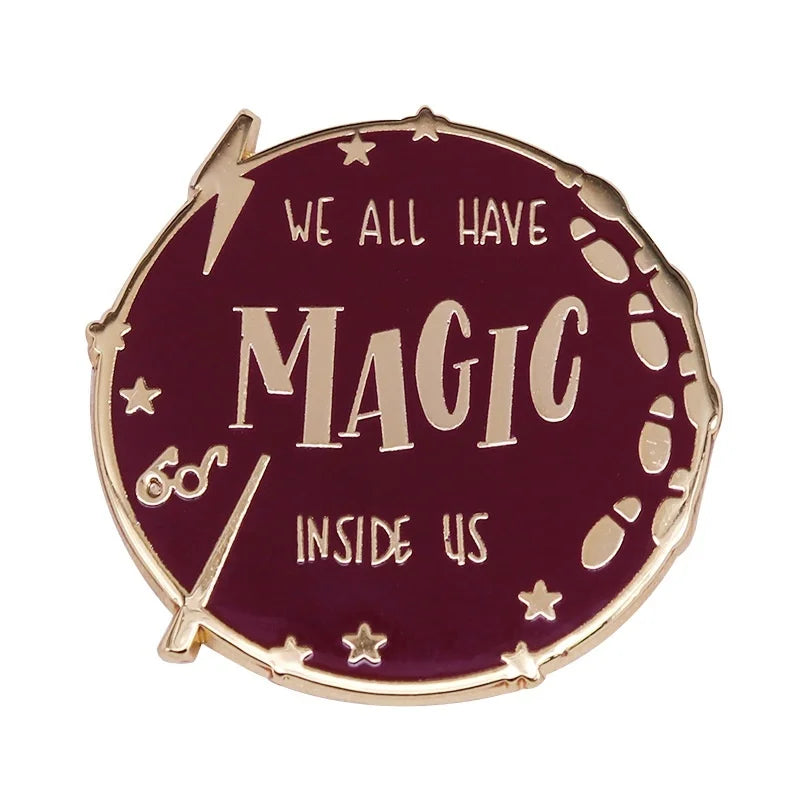 Cute Magic Styles Enamel Pin