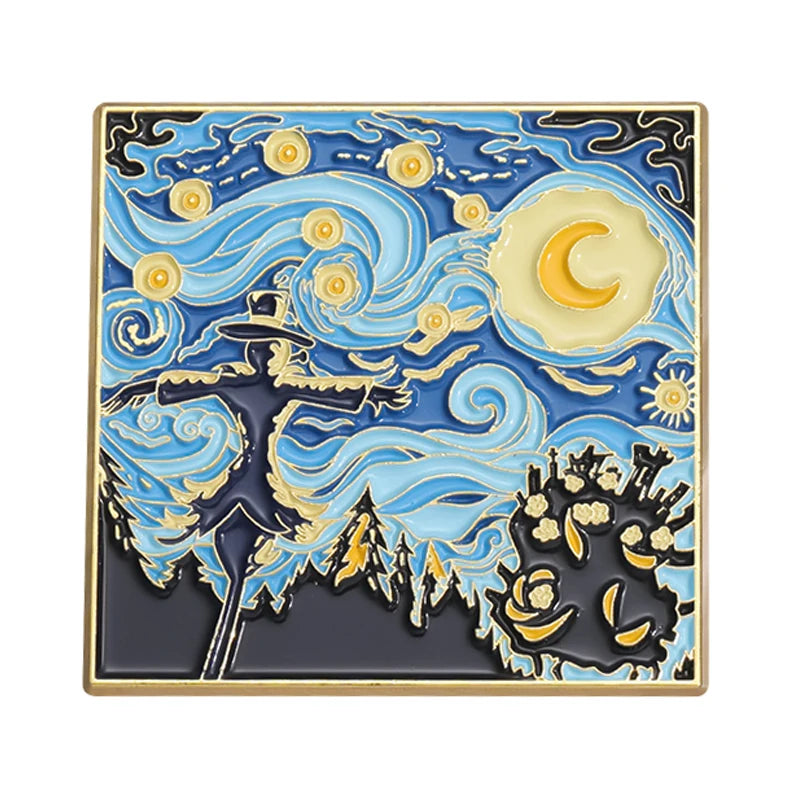 Classic Van Gogh Arts Enamel Pin