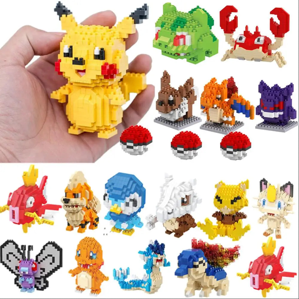 Poke Building Blocks Special Limited Edition Kawaii Side