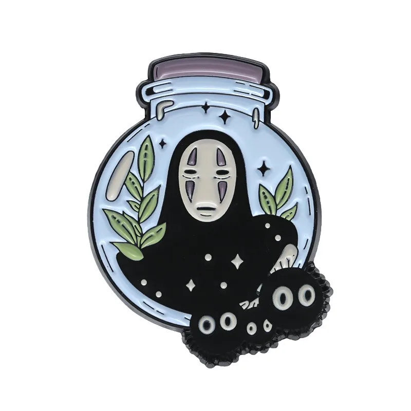 Kawaii Ghibli Studio Enamel Pin