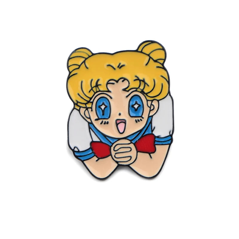 Sailor Girls Enamel Pin