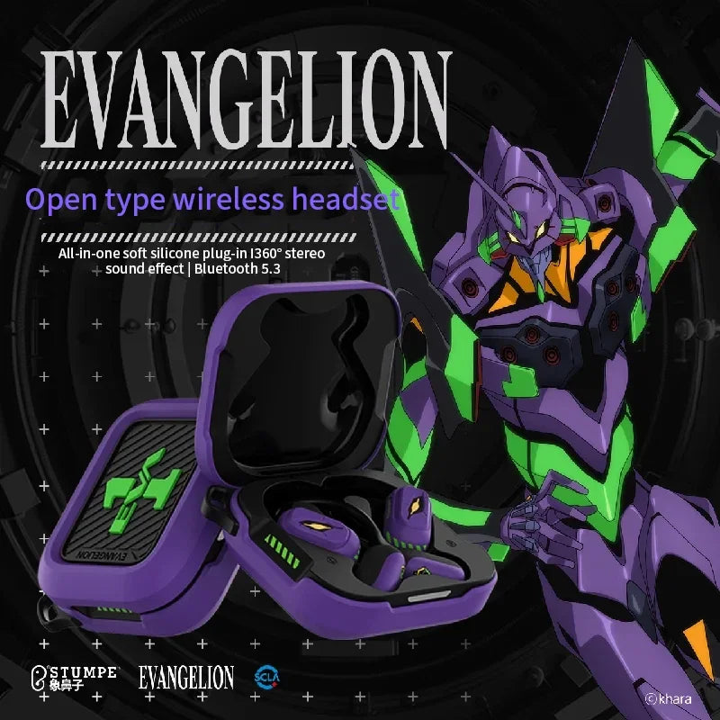 Evangelion Especial Limited Edition Headset Earbud Kawaii Side