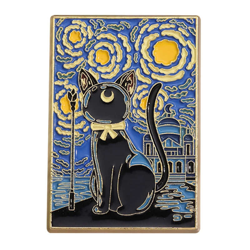 Classic Van Gogh Arts Enamel Pin