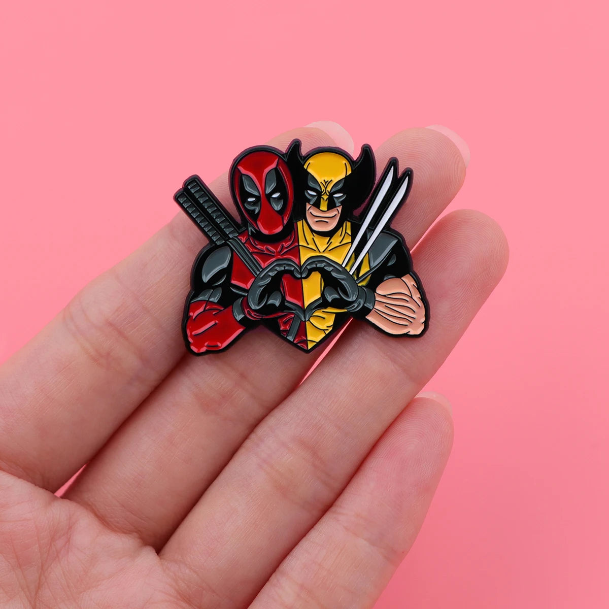 Heros Best Friends Enamel Pin