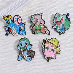 Classic Poke Fusion Enamel Pin