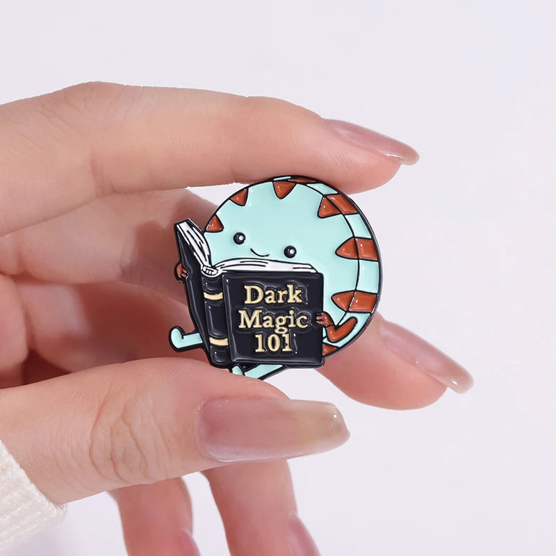 Peppermint Butler Dark Magic 101 Enamel Pin