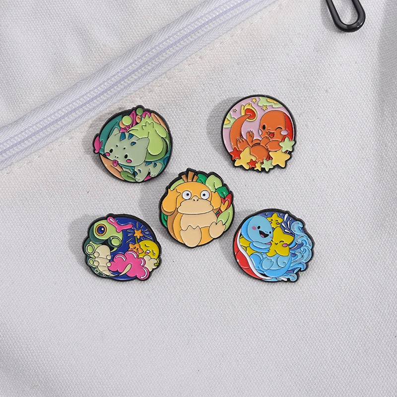 Cute Poke Enamel Pin