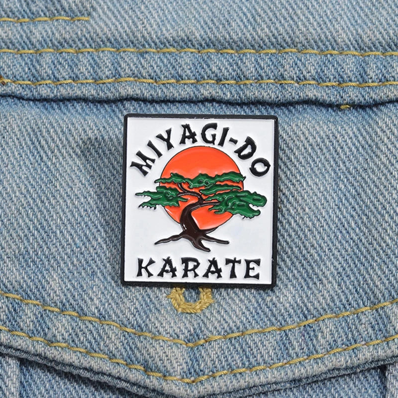 Miyagi-Do Karate Enamel Pin